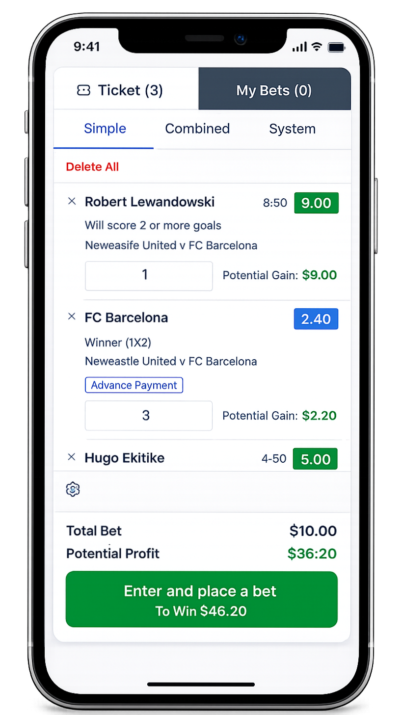 betslip mobile proto